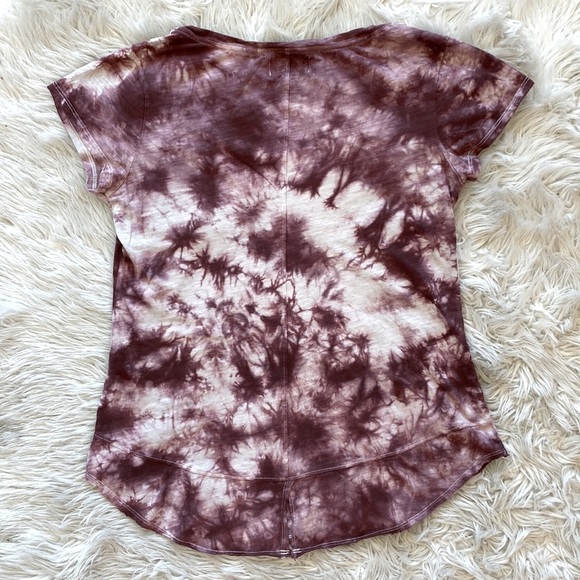 Anthropologie Porridge Tie Dye Pocket Tee - Picture 7 of 10